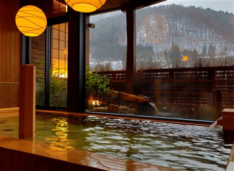 御宿 結の庄　大浴場・露天風呂